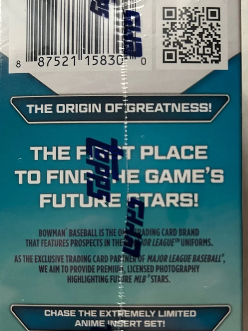 Topps 2026 Bowman Baseball Retail Box 60 Cards (6Pks) Chase Anime Insert Set!!
